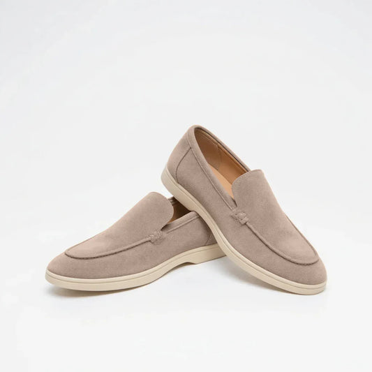 MONACO Classic Black Suede Loafers